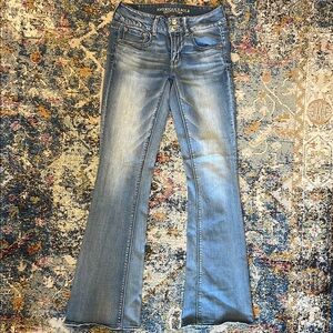 American Eagle Outfitters Blue Flare Jeans